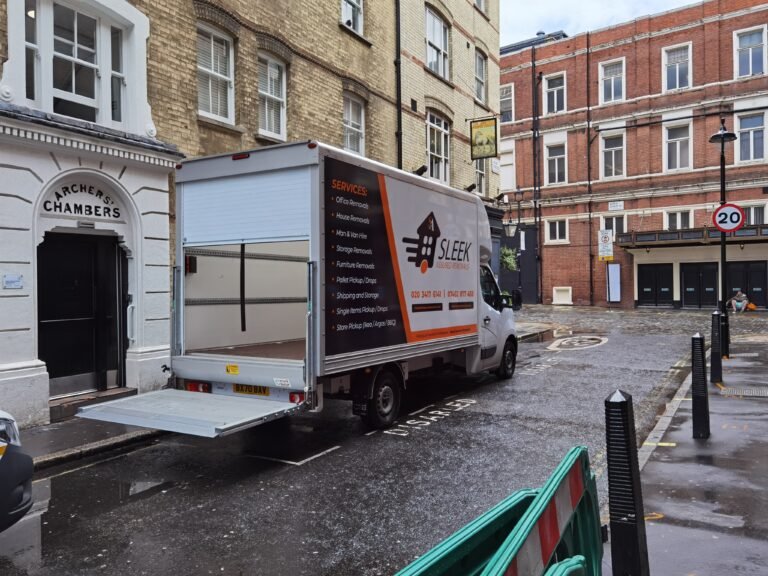 Our Van Loading In London