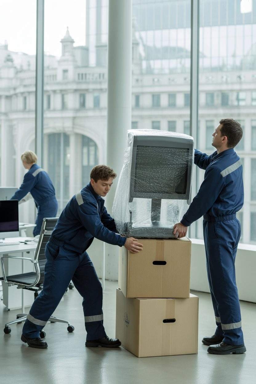 How Our Office Removal Process Works in Central London