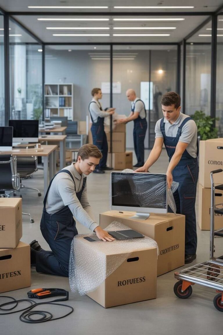 What Our Office Removals Service Covers