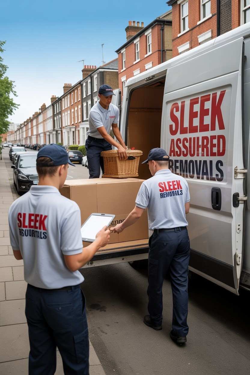 sleekassuredremovals team showing waste clearance and furniture disposal process