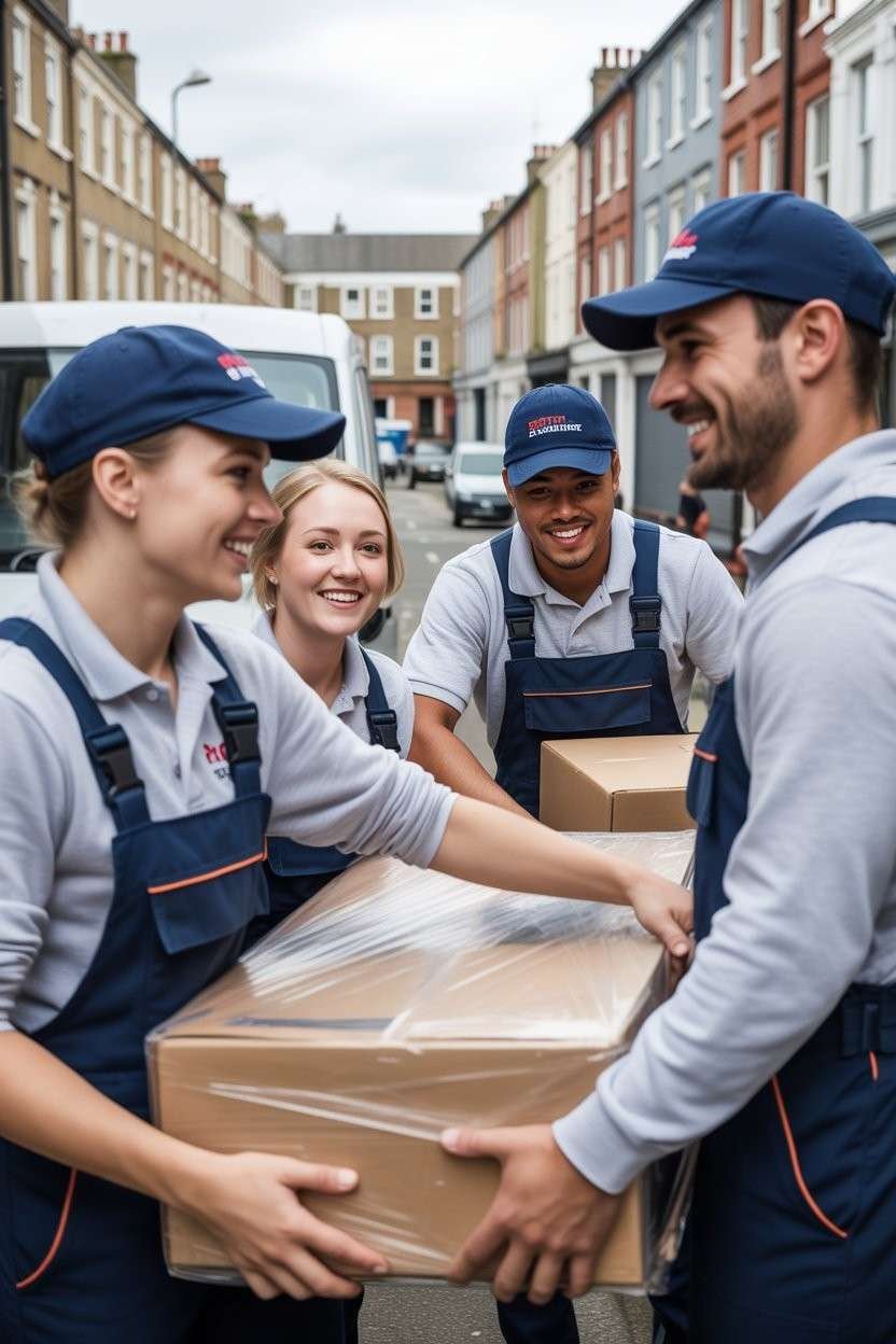 Trusted storage and removals workers providing reliable service in East London