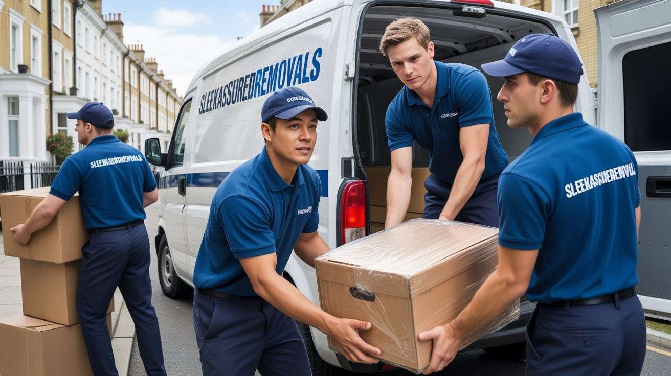 Our movers carrying home items during a house move in Camden