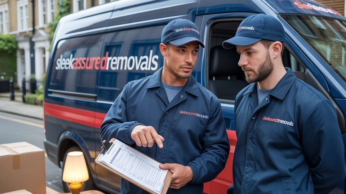 Professional storage and holdover team listing or handling box, furniture for East London clients