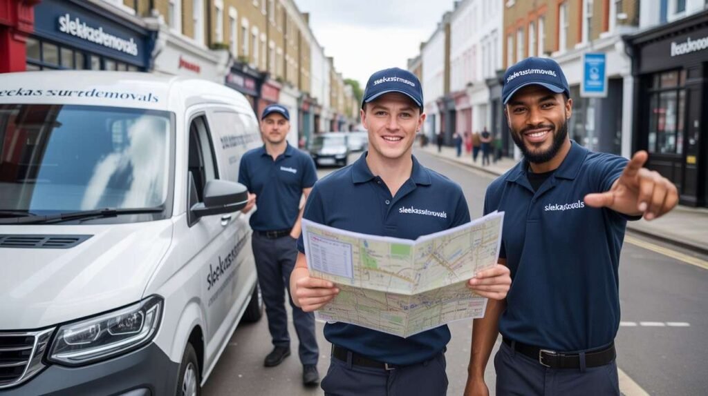 Local man and van removals business in Islington, London, showing a trusted service presence